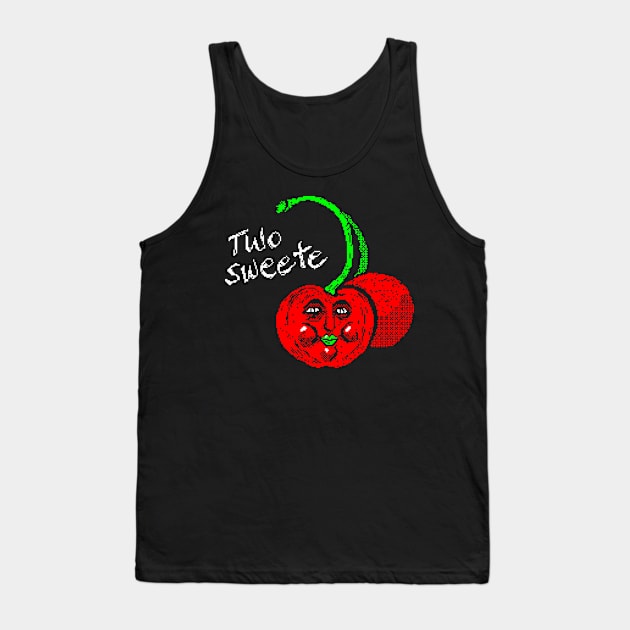 Happy Cherries Tank Top by washburnillustration